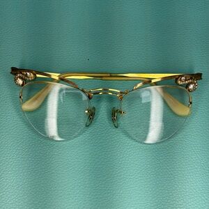 Bausch‎ & Lomb B&L Vintage Spirelle 12K Gold Eye Glasses